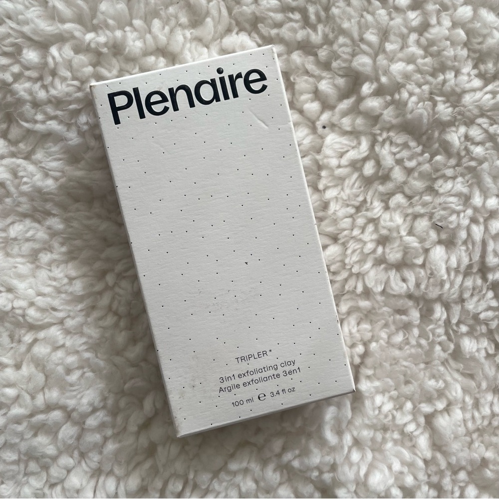 NIB Plenaire Tripler 3-In-1 Exfoliating Clay